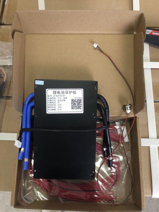 Плата BMS JK-B2A20S20P 8-20S 200А пік 350А ток балансування 2А