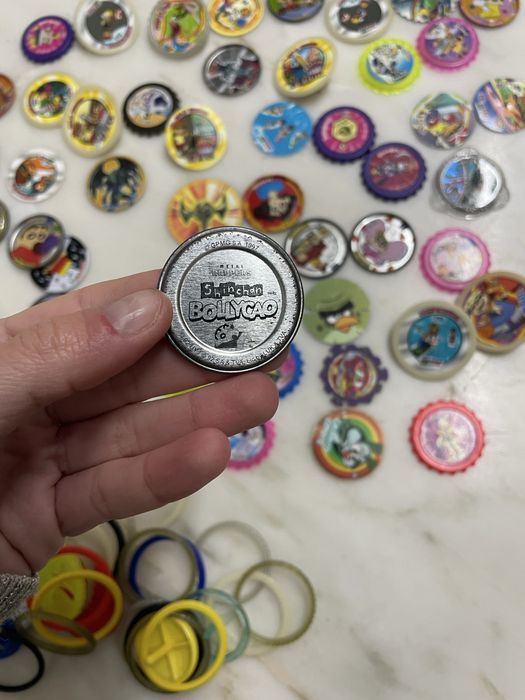 Comjunto de variadoa tazos e aceasorios