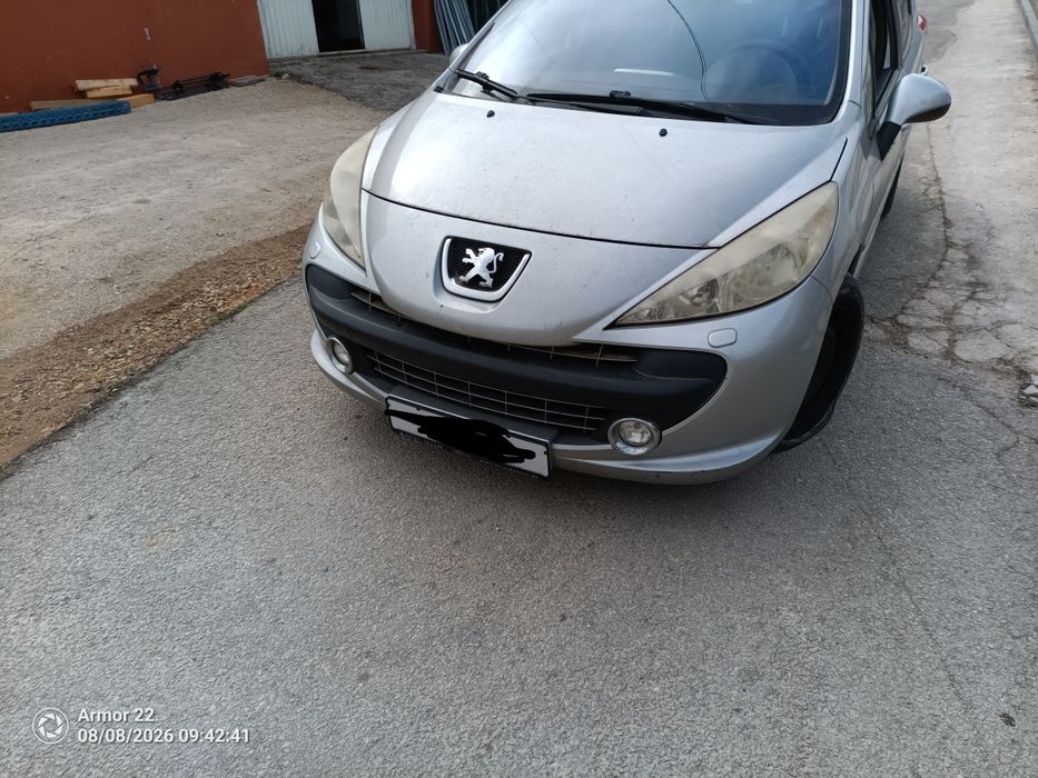 Frente completa Peugeot 207