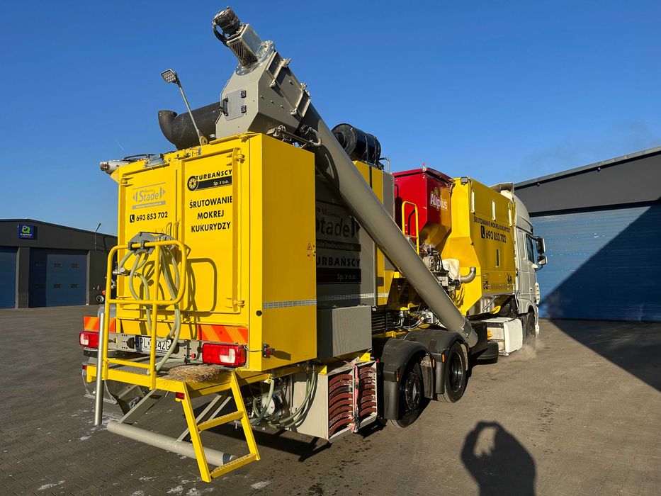 mobilny młyn stade śrutowanie mokrej kukurydzy