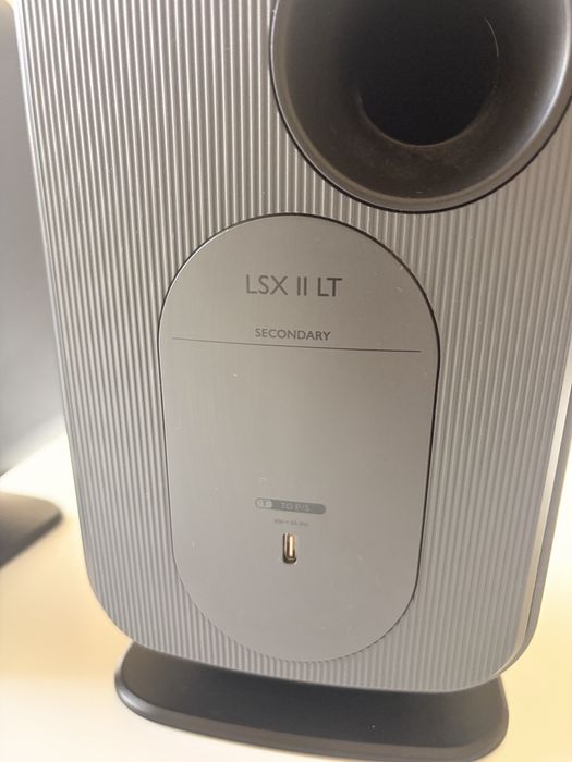 KEF LSX II LT Graphite Grey + Suportes KEF P1 | Como Novas | Fatura + Caixa