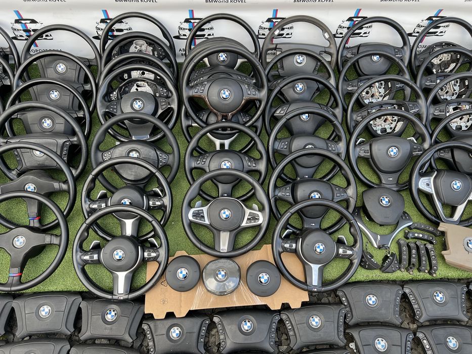 Рулі BMW E,F,G серія кермо М-тех Подушка БМВ рест дорест М аірбег руль