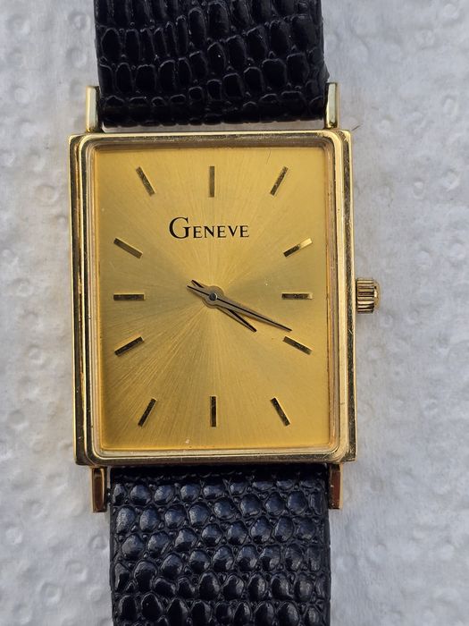 Złoty zegarek Geneve 585