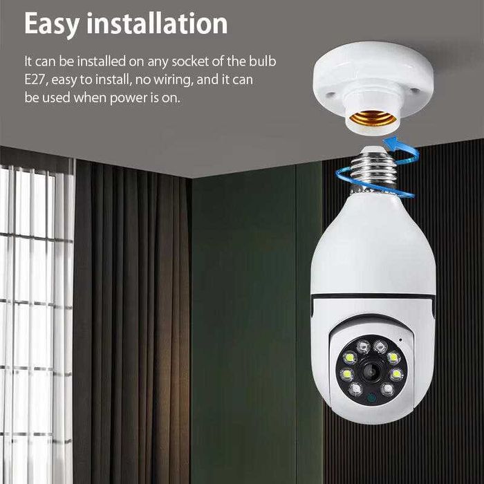 Câmera interna inteligente 1080P – Monitoramento em tempo real