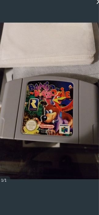 Jogo Nintendo 64 Banjo Kazooie