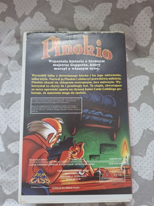 Kaseta ,,Pinokio"