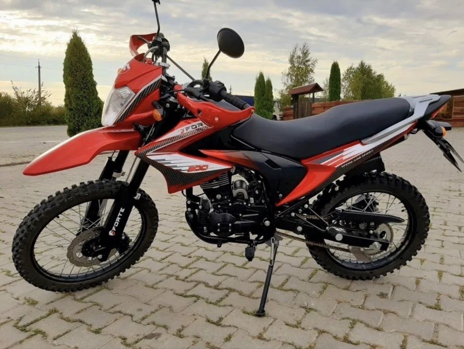 Новий Мотоцикл Forte FT200GY-C5B Акція Ендуро Крос Топ Цена ! Доставка По Україні