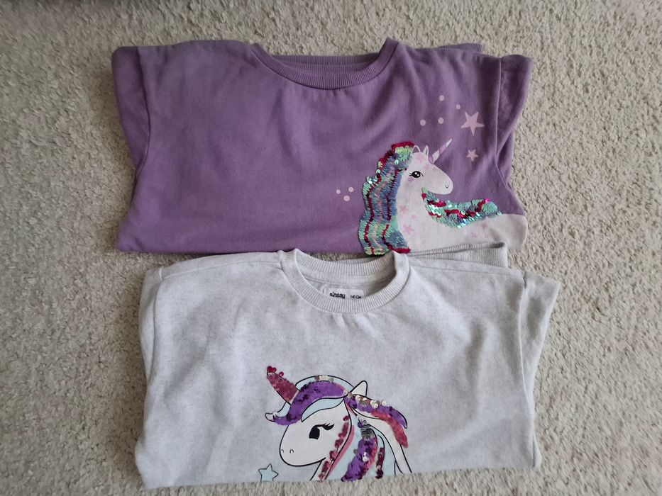 Paka ubrań rozmiar 134