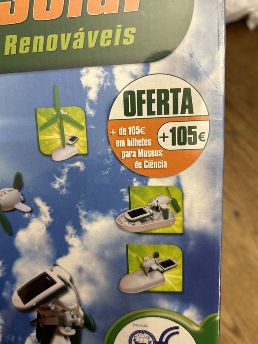 NOVO Kit solar 6 em 1 Science4you brinquedo jogo didático