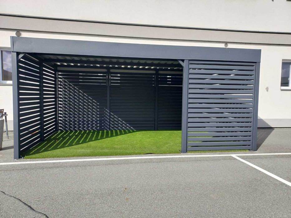 Altana ogrodowa metalowa solidna 6m x 3,5 m