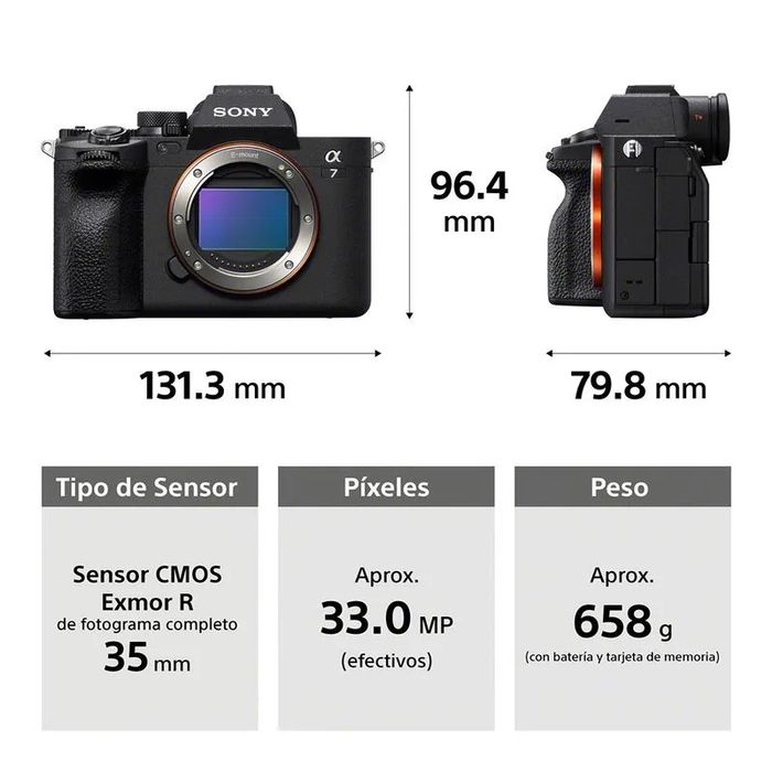 Sony A7IV corpo 33mp