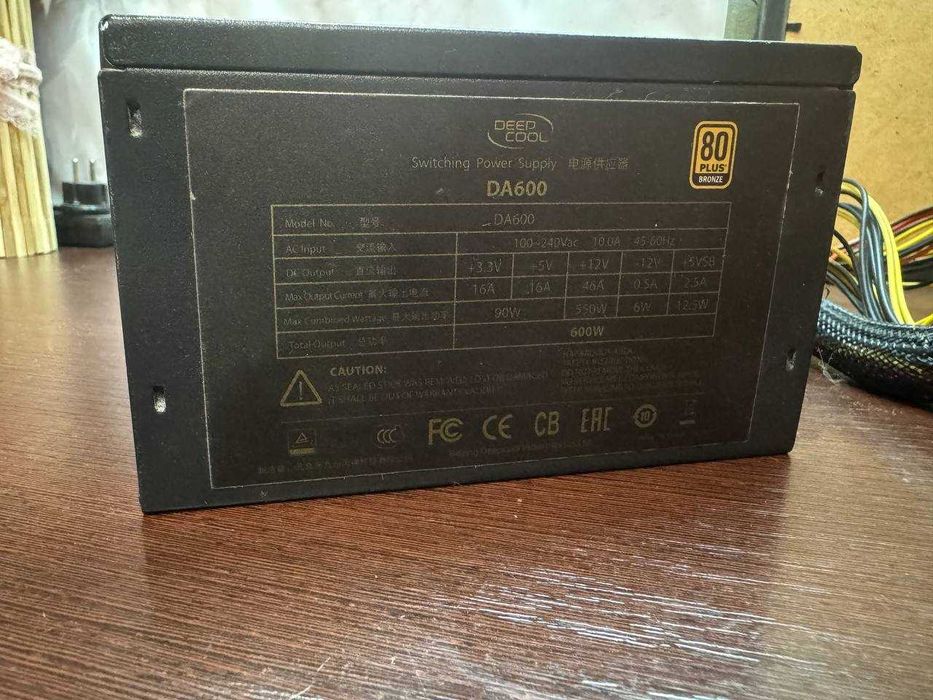 Бп/DeepCool DA600 600W