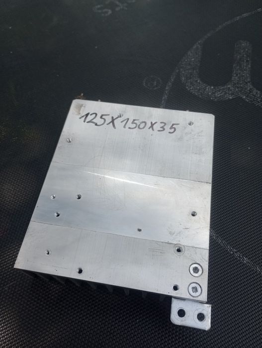 Radiator aluminiowy 125x150 mm