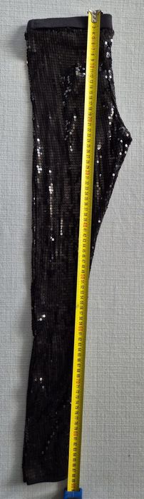 Cekinowe legginsy rozm. 152 /12 lat