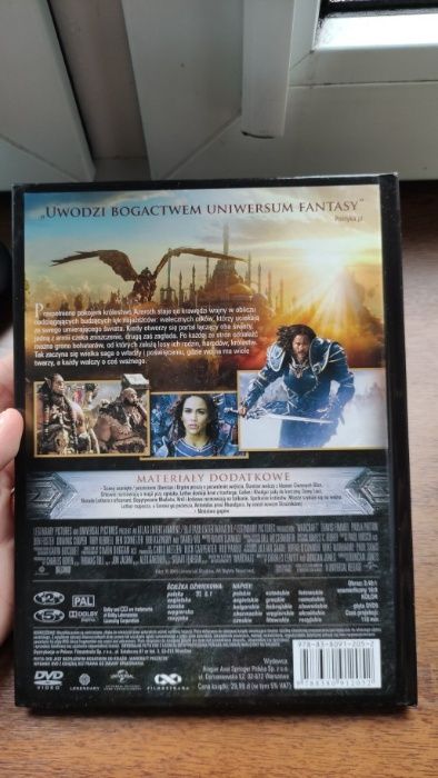Warcraft początek , DVD , Pl