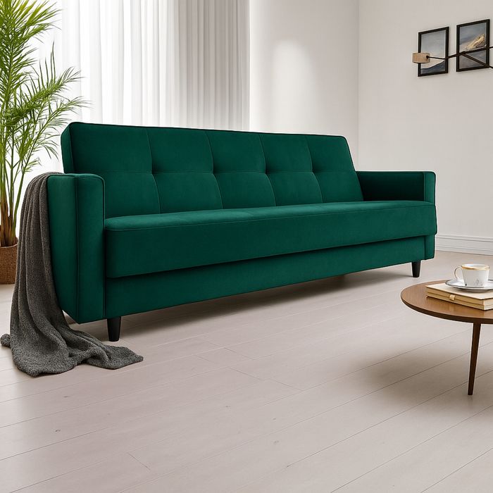 Wersalka z funkcja spania rozkładana bonel wiele kolorów sofa kanapa