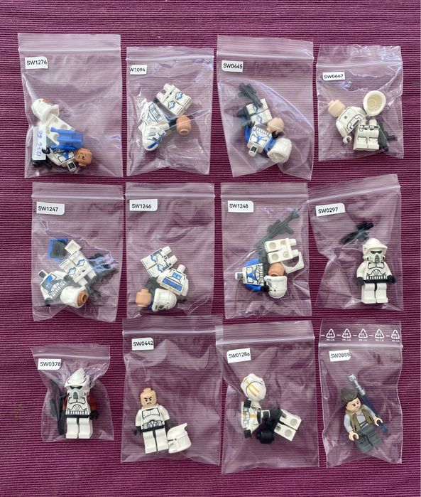 Minifiguras LEGO Star Wars 100% originais