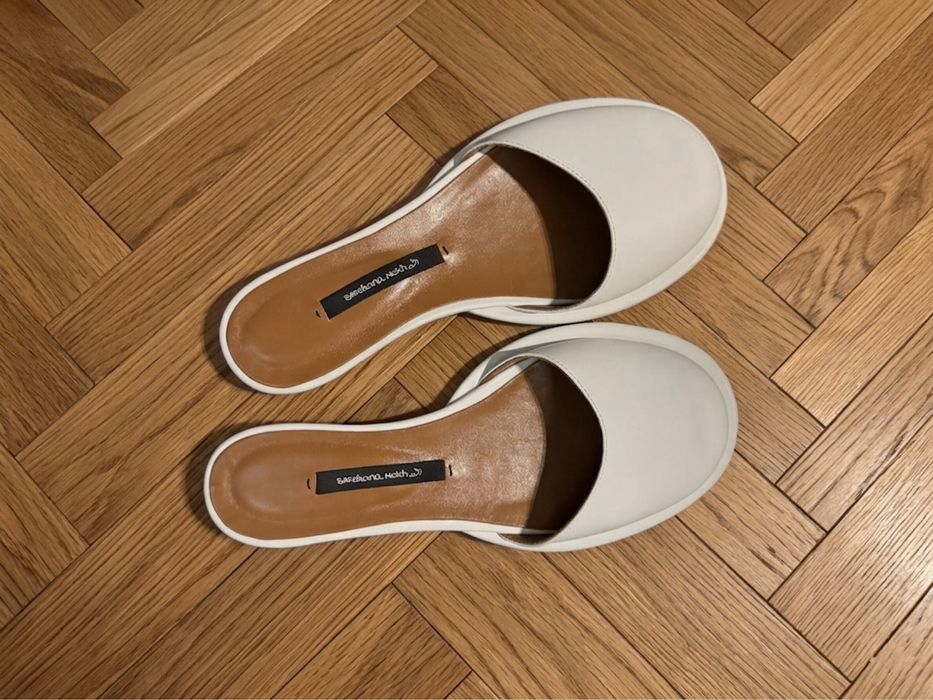 Продам новые полностью кожаные дизайнерские handmade шлепки