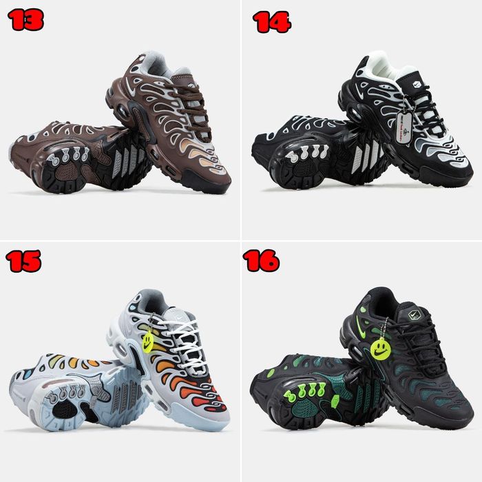 ВСІ КОЛЬОРИ‼️Кросівки Nike Air Max Plus Drift /Унисекс, 36-46, ПРЕМІУМ