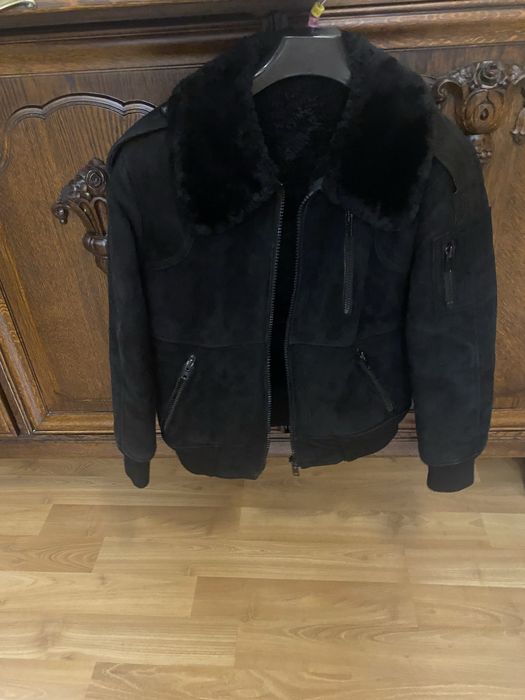 Kurtka - pilotka naturalna skóra