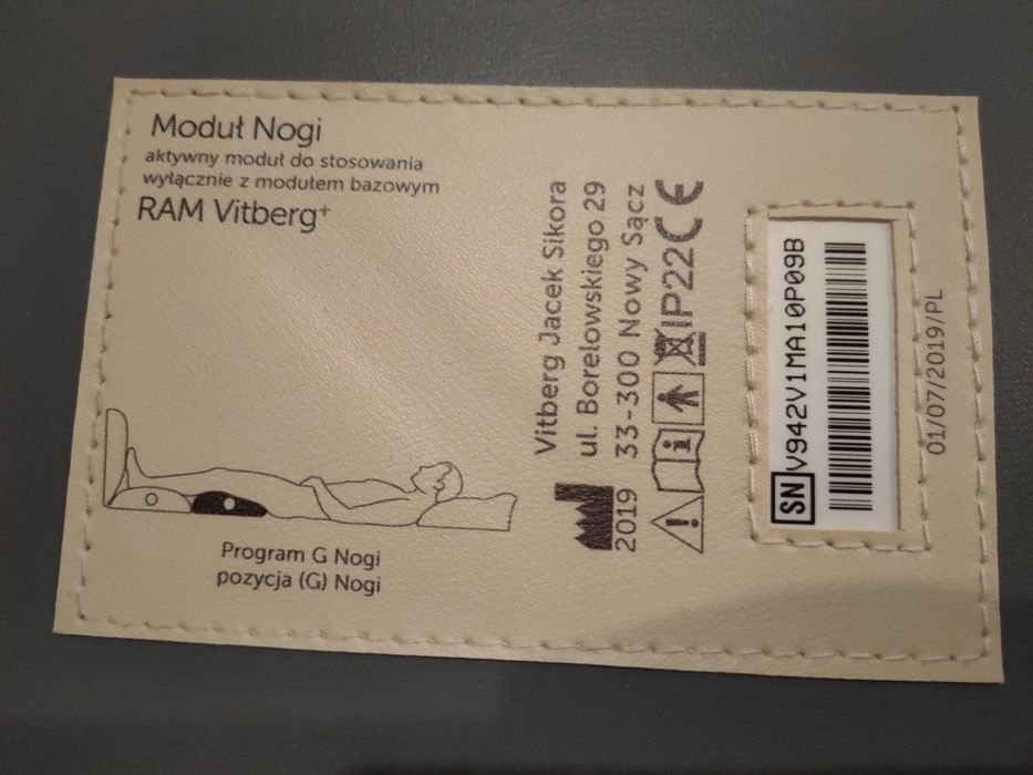 Vitberg masażer modulowy wszystkie  moduly