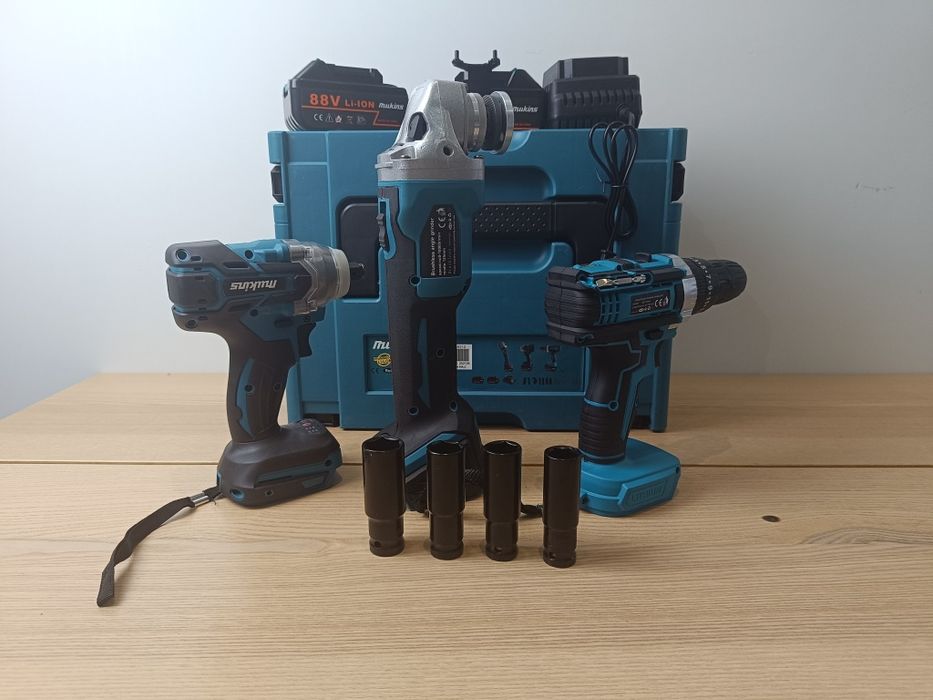 Kit 3 máquinas novas a Baterias