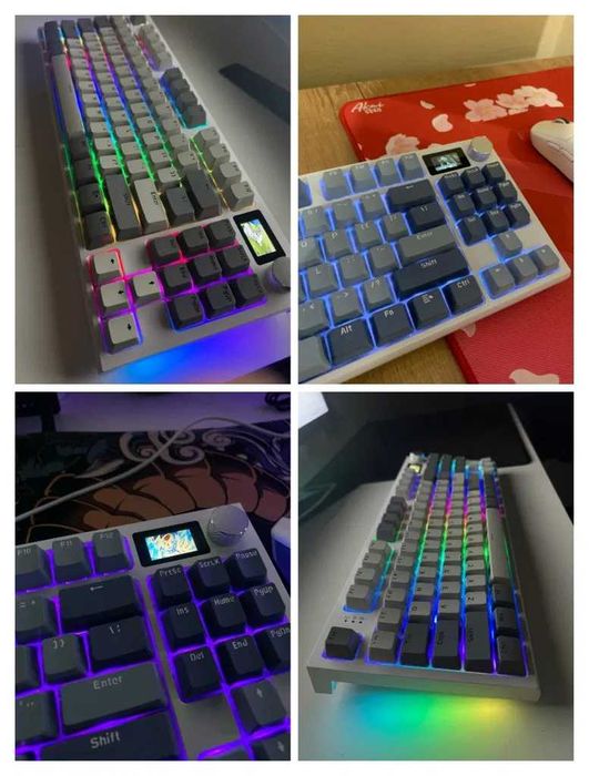 Клавіатура Attack Shark k86.+ заміна шумки+ змазка+ кирилиця