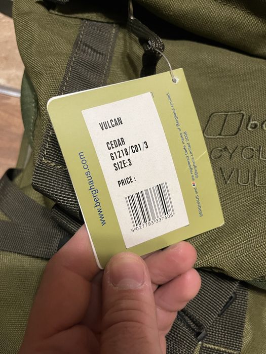 Berghaus vulcan zestaw plecak