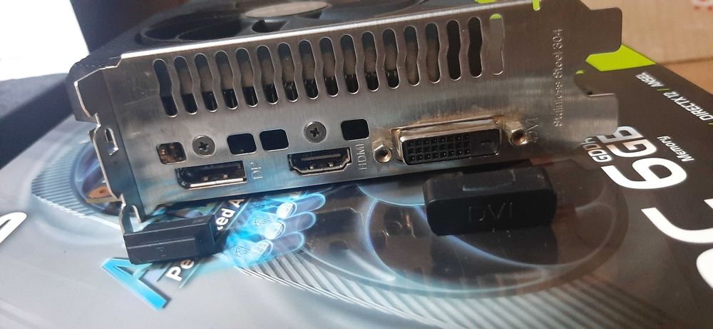 Відеокарта Asus GeForce GTX 1660 Super Dual Minі