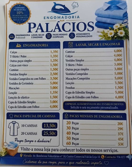 Engomamos a Sua Roupa