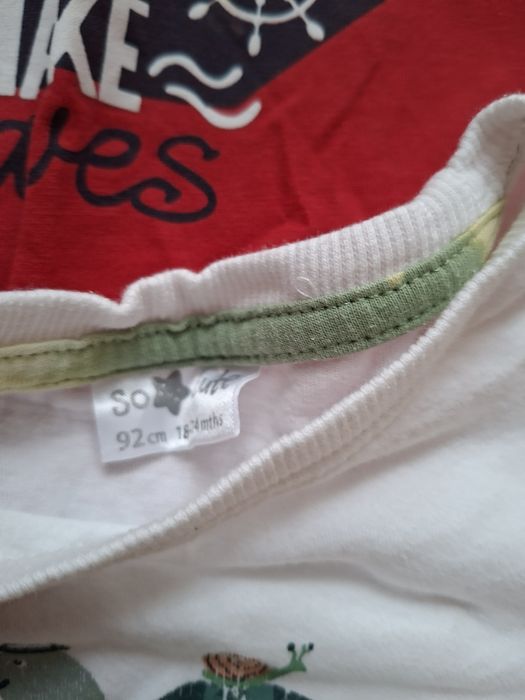 Koszulki chłopięce 92 cm