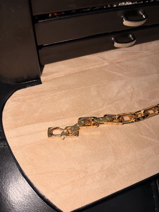 Браслет LV масивний золотий