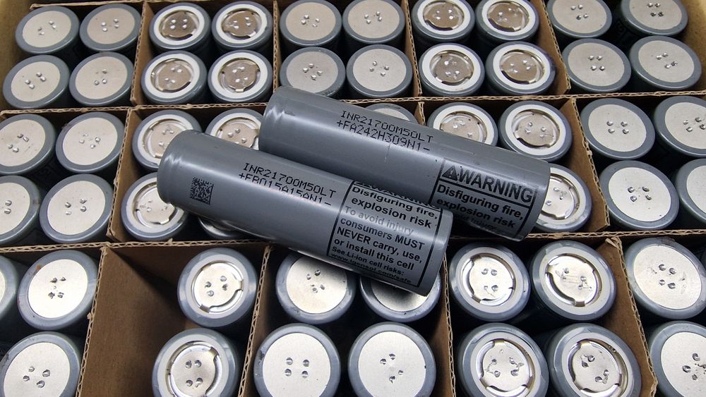 21700 lg m50LT 5000mAh 15A Li-ion Regeneracja