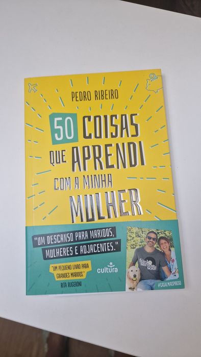Livro 50 coisas que aprendi com a minha mulher