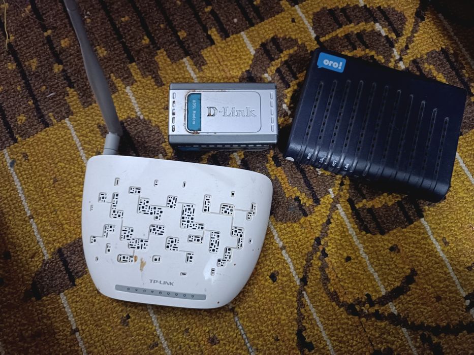 ADSL роутери, всі робочі