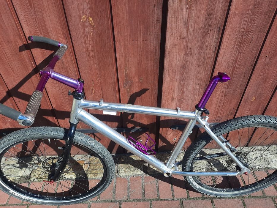 rama rowerowa frameset alu pod koła 26" commuter retro mtb
