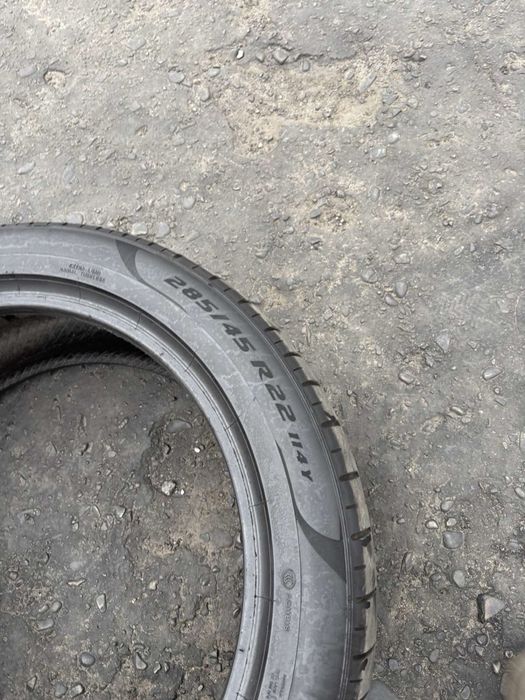 Шини 285/45 R22 пара Pirelli літо 6,5мм 2021р