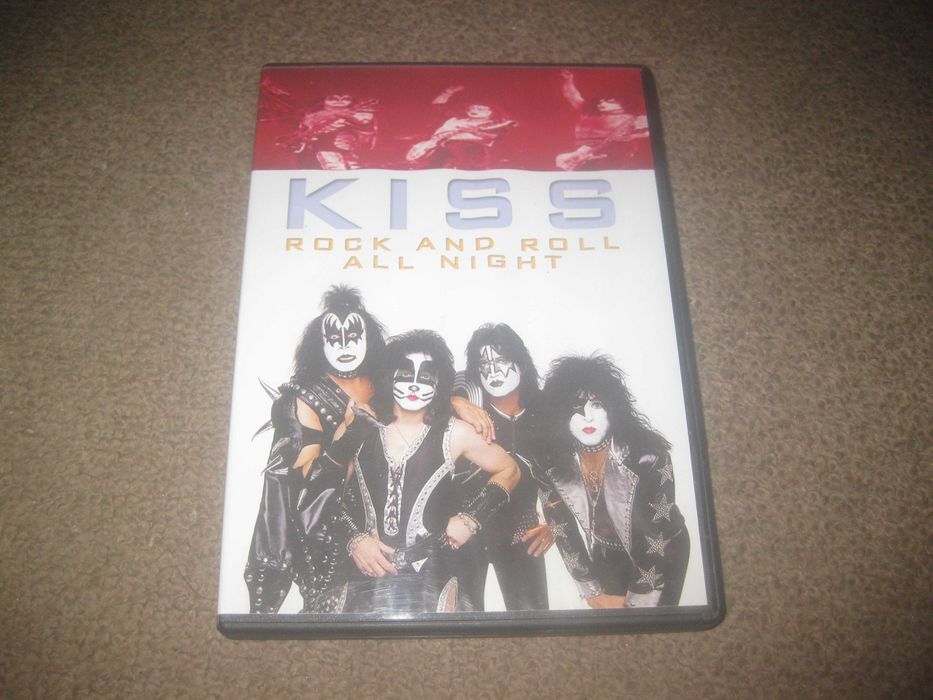 DVD dos Kiss "Rock And Roll All Night"