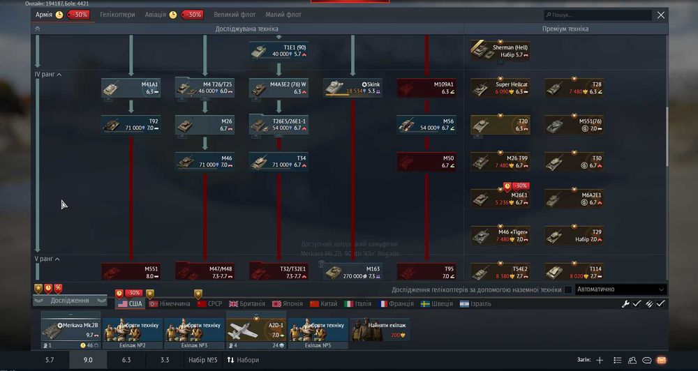 Аккаунт WarThunder