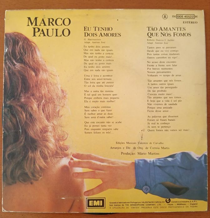 Vinil Marco Paulo