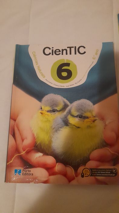 Livros Ciências da Natureza 6.ANO " CIENTIC 6"