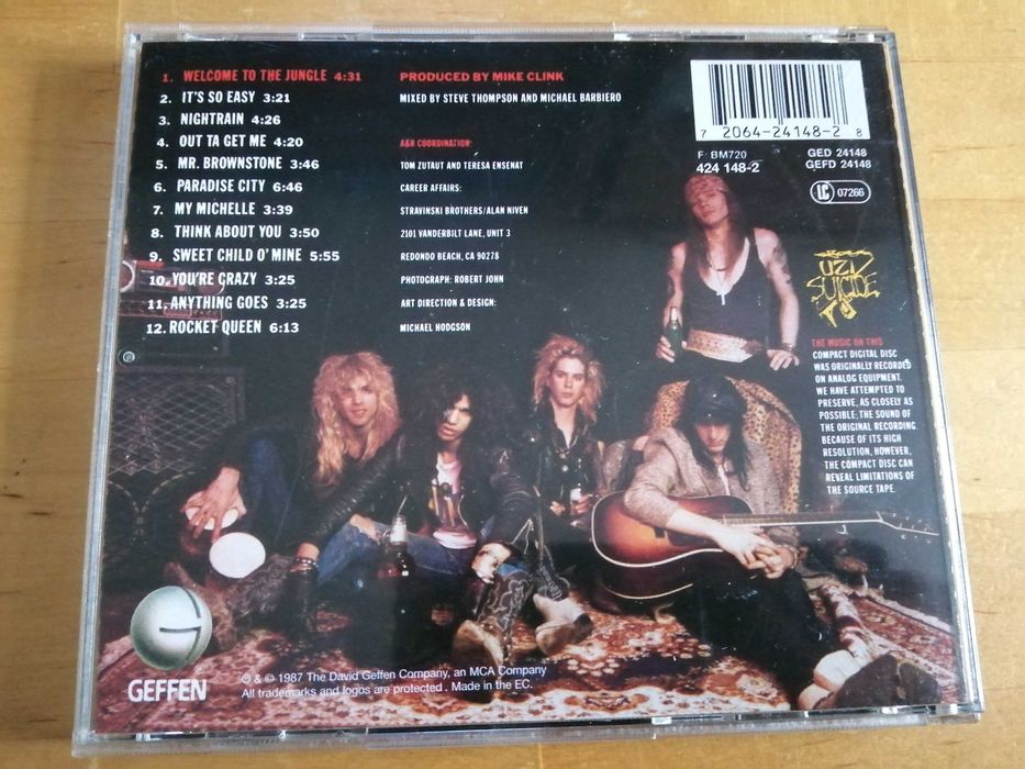 Guns N´Roses - Appetite For Destruction