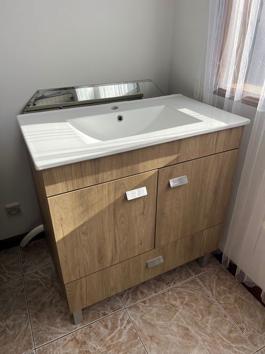 Lavatório wc com móvel