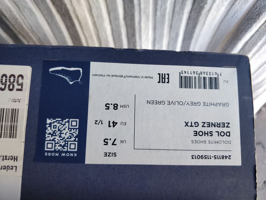 Dolomity trzewiki Gore-Tex roz41.5