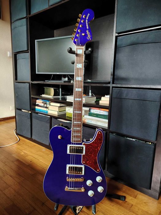 Fender Squier Paranormal Telecaster Troublemaker Roxa