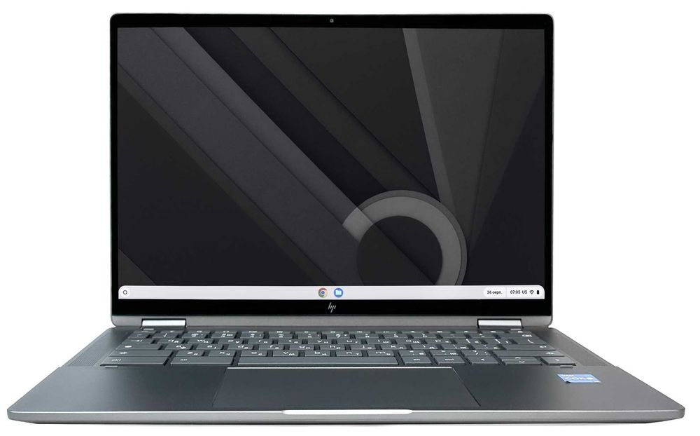 Ноутбук HP Chromebook x360: Core i3-1215U/RAM 8ГБ/SSD 256 ГБ/14" Touch