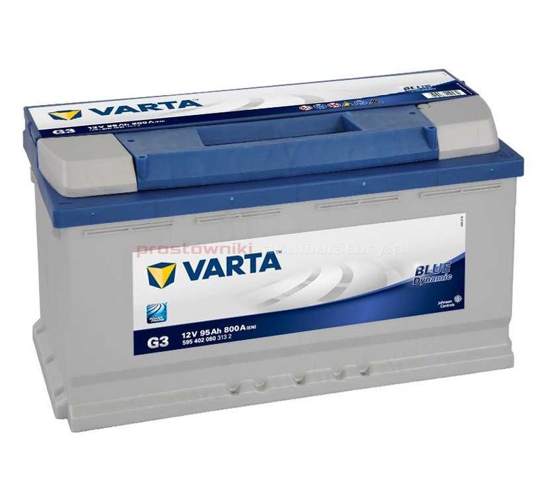 Akumulator VARTA BLUE 95Ah 800A G3 ul. Władysława Syrokomli 5