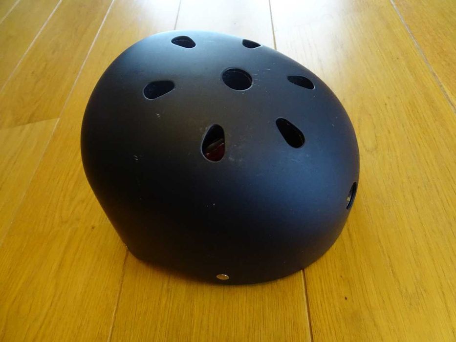 Kask Kiddimoto czarny 48-53 cm
