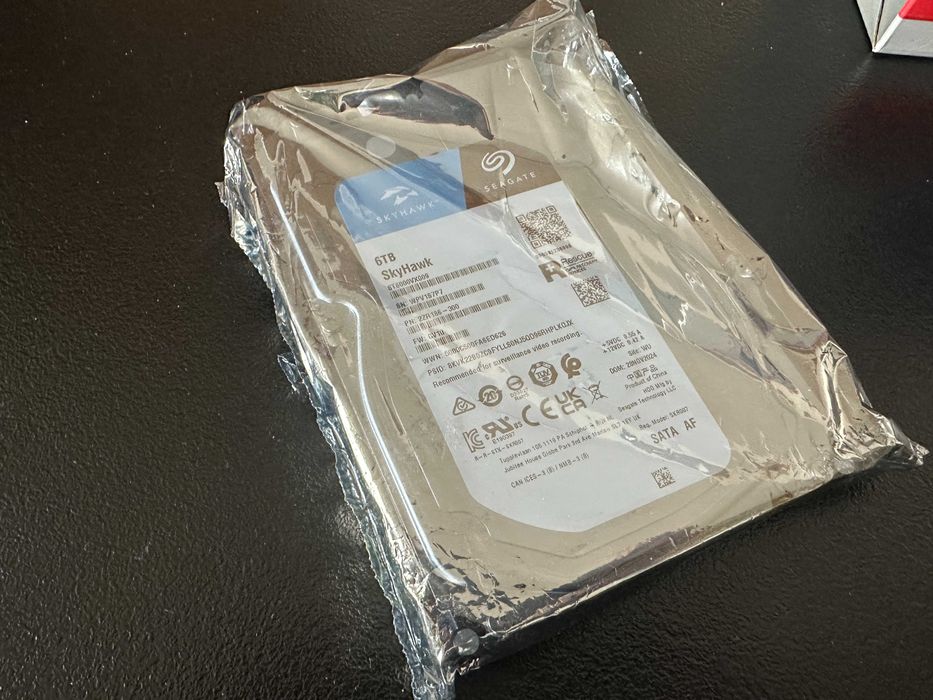 Dysk HDD nowy segate 6tb do PC monitoringu 24/7