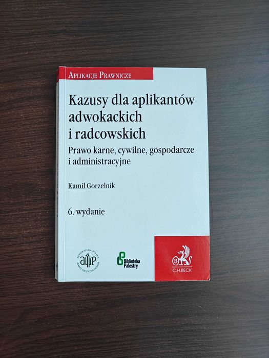 Kazusy dla aplikantów adwokackich i radcowskich